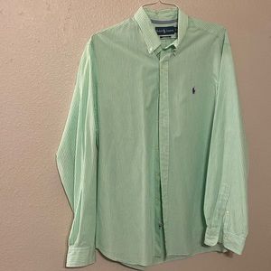 Classic polo green and white